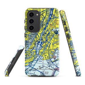 Downtown-Manhattan/Wall St Heliport (JRB) VFR Sectional Samsung Phone Case