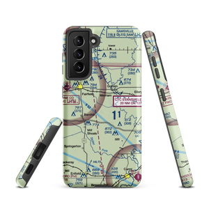 Dozier Airport (57IS) VFR Sectional Samsung Phone Case