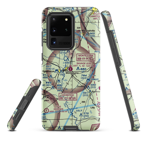 Dr. C P Savage Sr. Airport (53A) VFR Sectional Samsung Phone Case