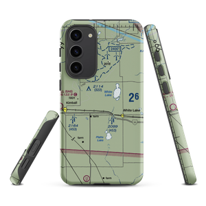 Drake Farm Airport (1SD5) VFR Sectional Samsung Phone Case