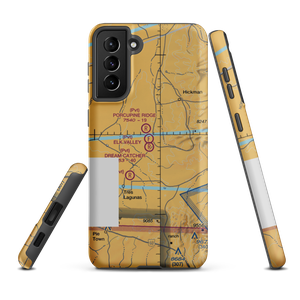 Dream Catcher Ranch Airport (25NM) VFR Sectional Samsung Phone Case