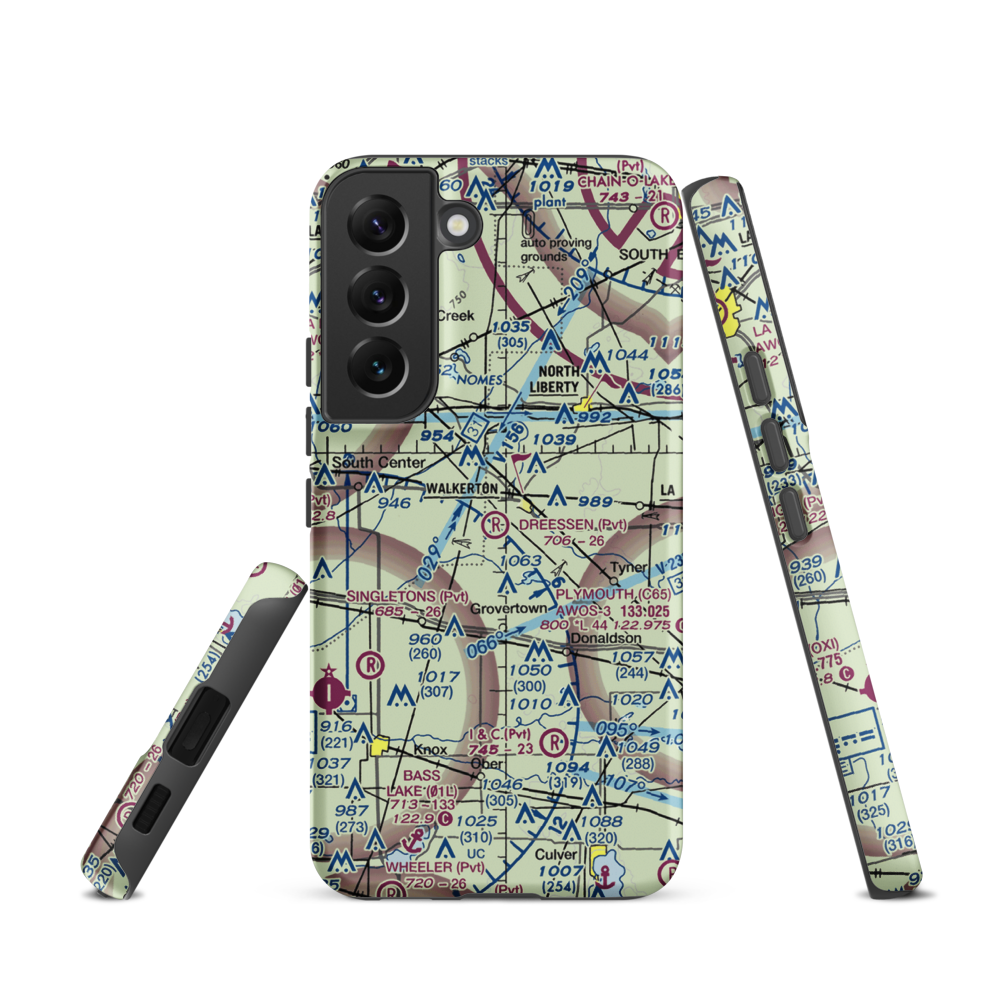 Dreessen Field (17II) VFR Sectional Samsung Phone Case Samsung Galaxy S22 model shown