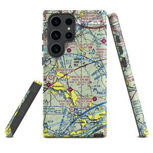 Drewniany-Springmeadow Airport (PA85) VFR Sectional Samsung Phone Case