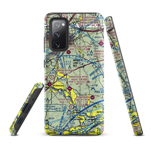 Drewniany-Springmeadow Airport (PA85) VFR Sectional Samsung Phone Case