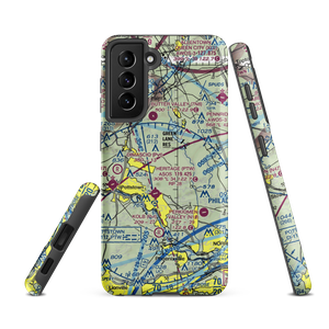 Drewniany-Springmeadow Airport (PA85) VFR Sectional Samsung Phone Case