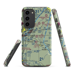 Drifting G Ranch Airport (OK60) VFR Sectional Samsung Phone Case