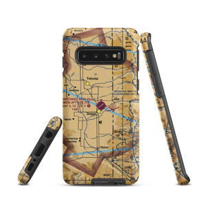 Driggs Reed Memorial Airport (DIJ) VFR Sectional Samsung Phone Case