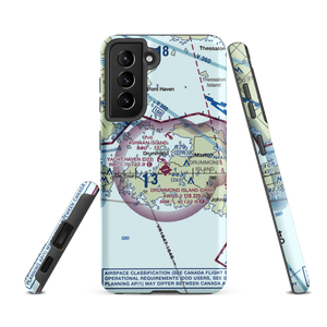 Drummond Island / Yacht Haven SPB (D22) VFR Sectional Samsung Phone Case