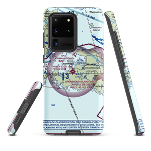 Drummond Island Airport (DRM) VFR Sectional Samsung Phone Case