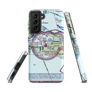 Drummond Island Airport (DRM) VFR Sectional Samsung Phone Case