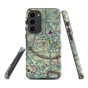 Dry Pond Airport (28NR) VFR Sectional Samsung Phone Case