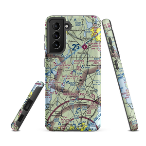 Dry Pond Seaplane Base (ME80) VFR Sectional Samsung Phone Case