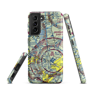 Ds Butler Farm and Airfield (N83) VFR Sectional Samsung Phone Case