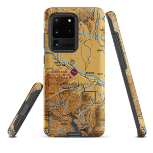 Dubois Municipal Airport (DUB) VFR Sectional Samsung Phone Case