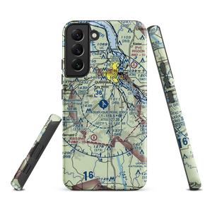 Dubuque Regional Airport (DBQ) VFR Sectional Samsung Phone Case