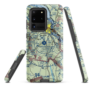 Dubuque Regional Airport (DBQ) VFR Sectional Samsung Phone Case