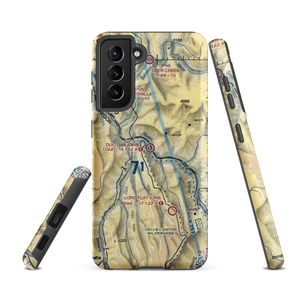 Dug Bar Airport (OR8) VFR Sectional Samsung Phone Case