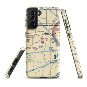 Duke Ranch Airport (TX38) VFR Sectional Samsung Phone Case