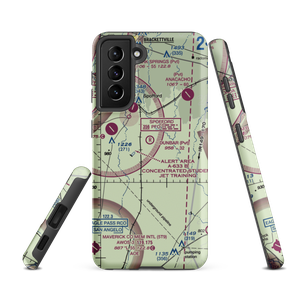 Dunbar Ranch Airport (0XS8) VFR Sectional Samsung Phone Case