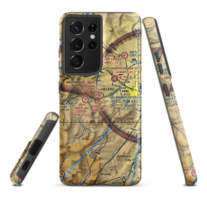 Duncan Airport (MT06) VFR Sectional Samsung Phone Case