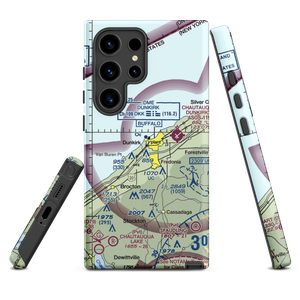 Dunkirk Airport (OVK) VFR Sectional Samsung Phone Case