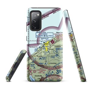 Dunkirk Airport (OVK) VFR Sectional Samsung Phone Case