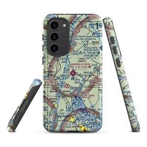 Dunnellon Marion Co & Park of Commerce Airport (X35) VFR Sectional Samsung Phone Case