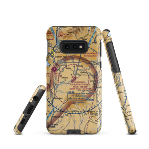 Durango La Plata County Airport (DRO) VFR Sectional Samsung Phone Case