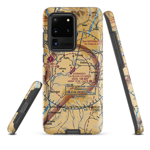 Durango La Plata County Airport (DRO) VFR Sectional Samsung Phone Case