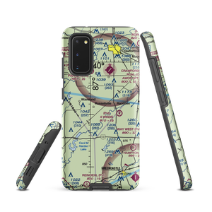 Durham Airport (II68) VFR Sectional Samsung Phone Case