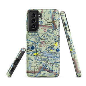 Dury Estates Airport (IL71) VFR Sectional Samsung Phone Case