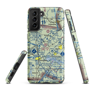 Dury Estates Airport (IL71) VFR Sectional Samsung Phone Case