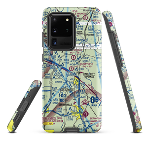 Dusty Airpatch Airport (5FL0) VFR Sectional Samsung Phone Case