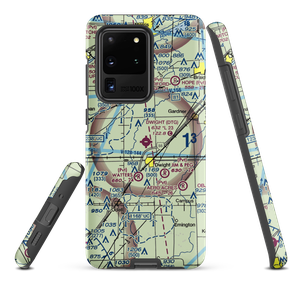 Dwight Airport (DTG) VFR Sectional Samsung Phone Case