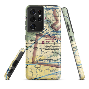 Dye Seed Ranch Inc. Airport (58WA) VFR Sectional Samsung Phone Case