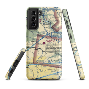 Dye Seed Ranch Inc. Airport (58WA) VFR Sectional Samsung Phone Case