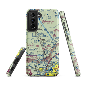 E E Lane Airport (3MS6) VFR Sectional Samsung Phone Case