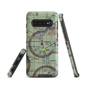 Eagle Grove Municipal Airport (EAG) VFR Sectional Samsung Phone Case