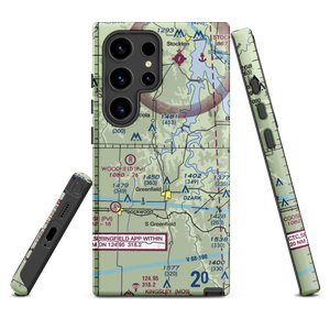 Eagle's Point & Red Barn Village Airpark (1MO9) VFR Sectional Samsung Phone Case