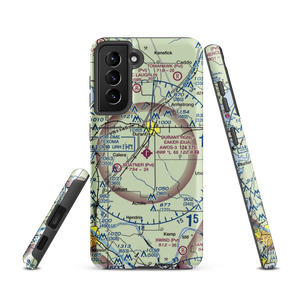 Eaker Field (DUA) VFR Sectional Samsung Phone Case