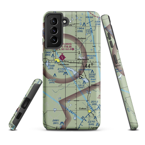 East Dakota Flying Club Seaplane Base (5G3) VFR Sectional Samsung Phone Case