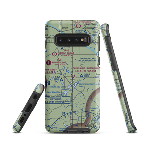 Eau Claire Lakes Airport (5G4) VFR Sectional Samsung Phone Case