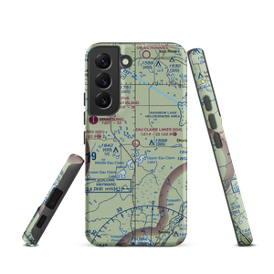 Eau Claire Lakes Airport (5G4) VFR Sectional Samsung Phone Case