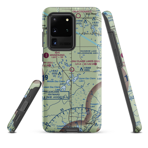 Eau Claire Lakes Airport (5G4) VFR Sectional Samsung Phone Case