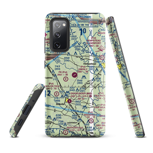 Eberly Ranch Airport (TX70) VFR Sectional Samsung Phone Case