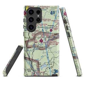 Ed Carlson Memorial Field South Lewis County Airport (TDO) VFR Sectional Samsung Phone Case