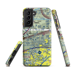 Ed Schulte's Place STOLport (MI45) VFR Sectional Samsung Phone Case