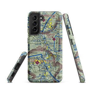 Eddie Dew Memorial Airpark (1G8) VFR Sectional Samsung Phone Case