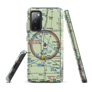 Edgar County Airport (PRG) VFR Sectional Samsung Phone Case