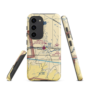 Edgar G Obie Airport (S71) VFR Sectional Samsung Phone Case